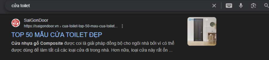 saigondoor.vn cửa toilet top Google