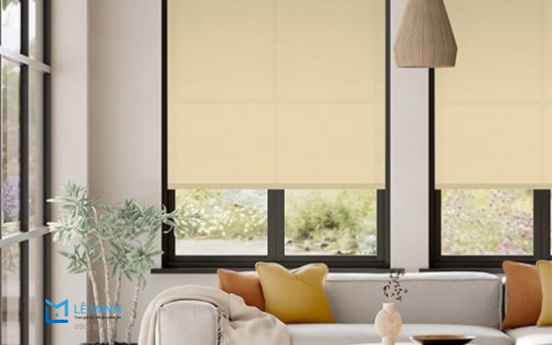 Rèm cuốn lưới xuyên sáng Hàn Quốc