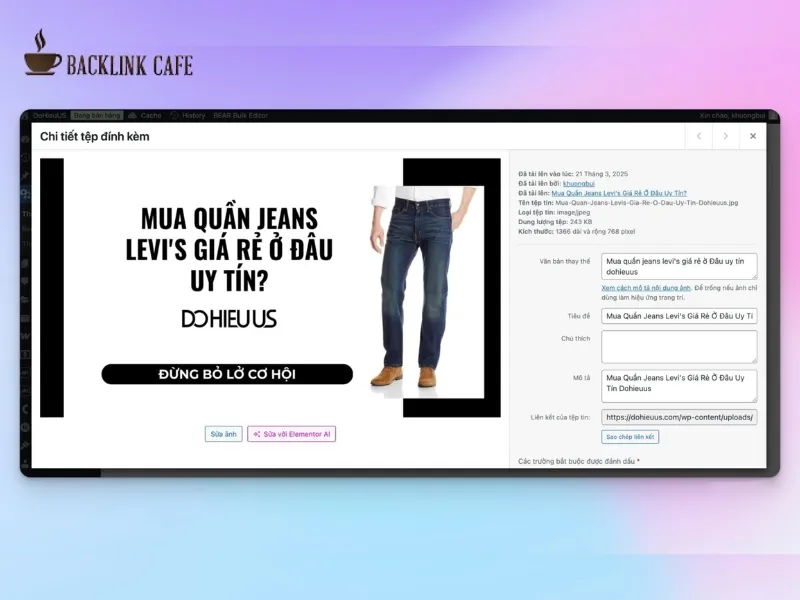 cách tăng traffic bằng seo hình ảnh