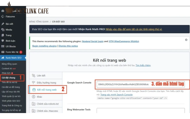 Hướng dẫn khai báo website với Google Search Console chi tiết 