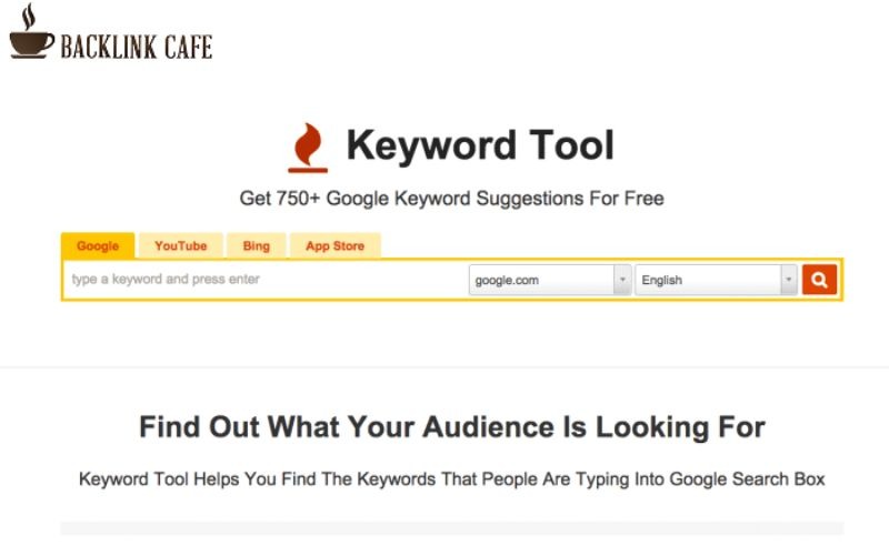 Keywordtool.io là công cụ SEO miễn phí chuyên gợi ý các từ khóa dài