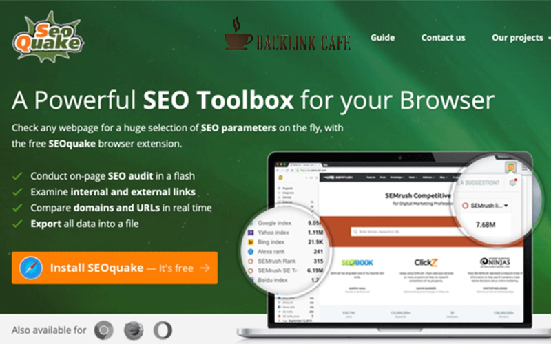 Các lỗi thường gặp khi dùng SEOquake