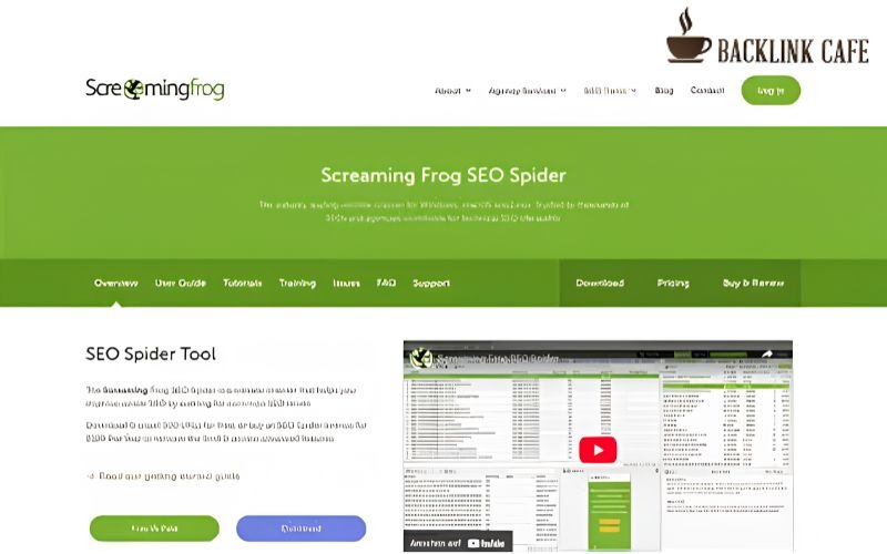 Screaming Frog công cụ một công cụ cực kỳ hữu ích trong việc kiểm tra và tối ưu website. 