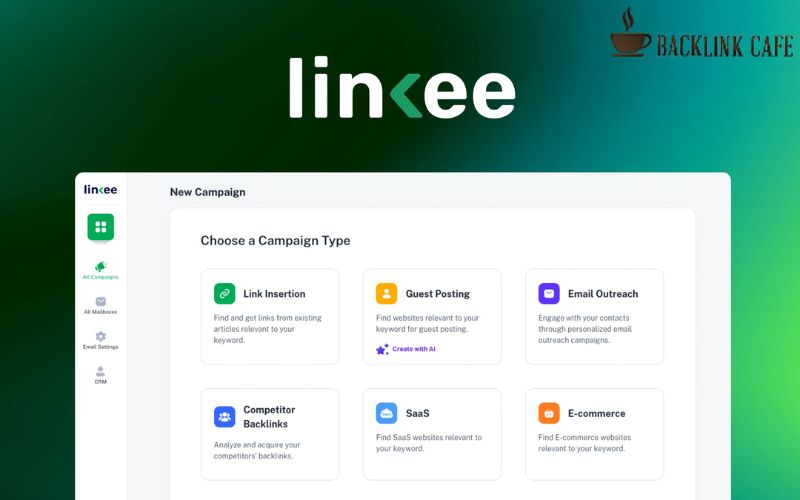 Công cụ đi backlink bằng AI: Linkee.ai

