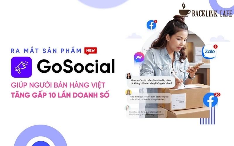 GoSocial - phần mềm SEO Facebook quản lý đa kênh