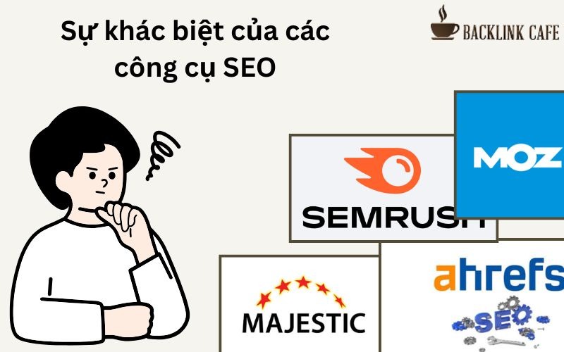 So sánh Majestic với Ahrefs, Semrush và Moz